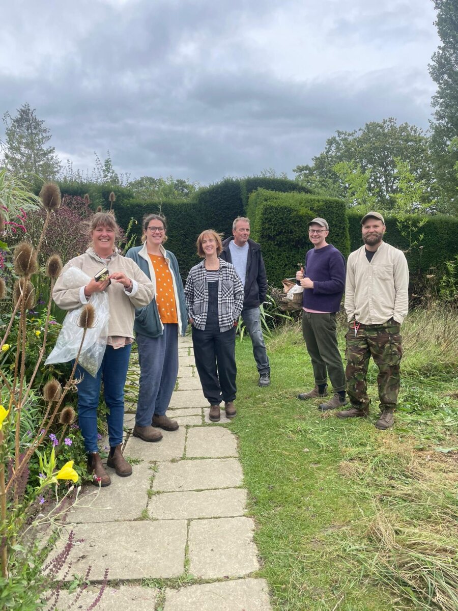 The nursery team on the Long border by Catherine Haydock 2024